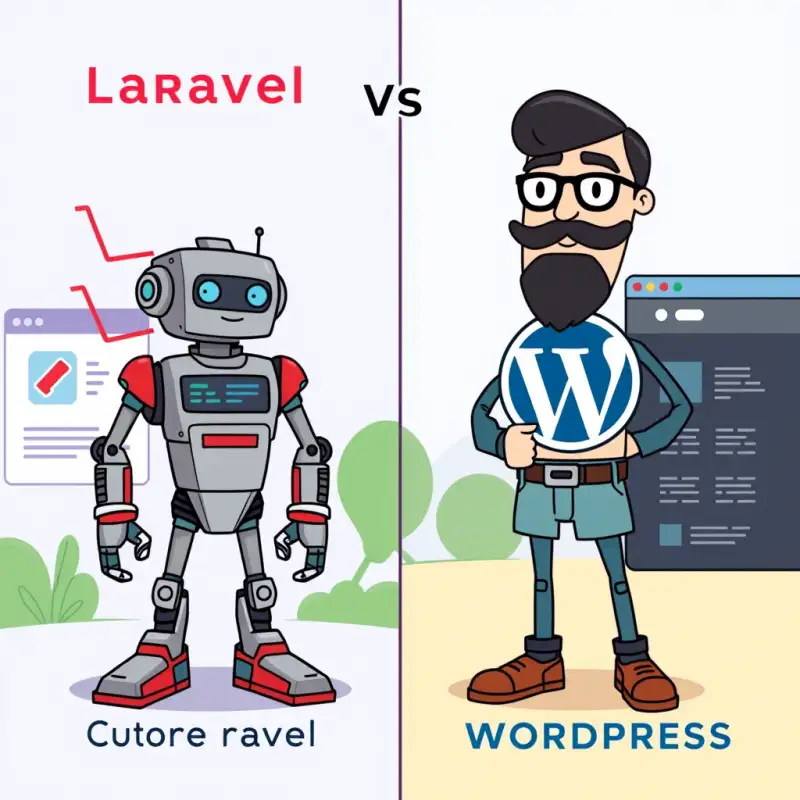 Laravel vs WordPress in 2025 – किसे चुनें? पूरी तुलना हिंदी में